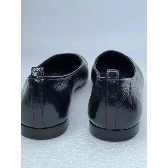 Chanel Camelia Black Leather Flat Ballerina size 38 New with defects - Picture 6 of 13